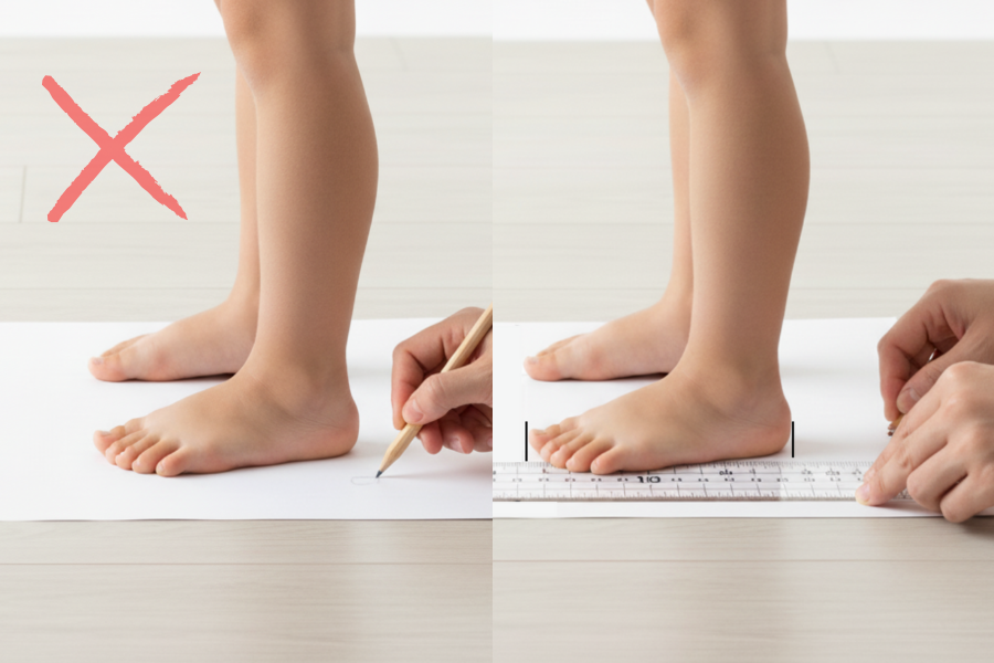 Traditional sizing — too complicated.