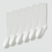 Solid White Kids - 6 Pack