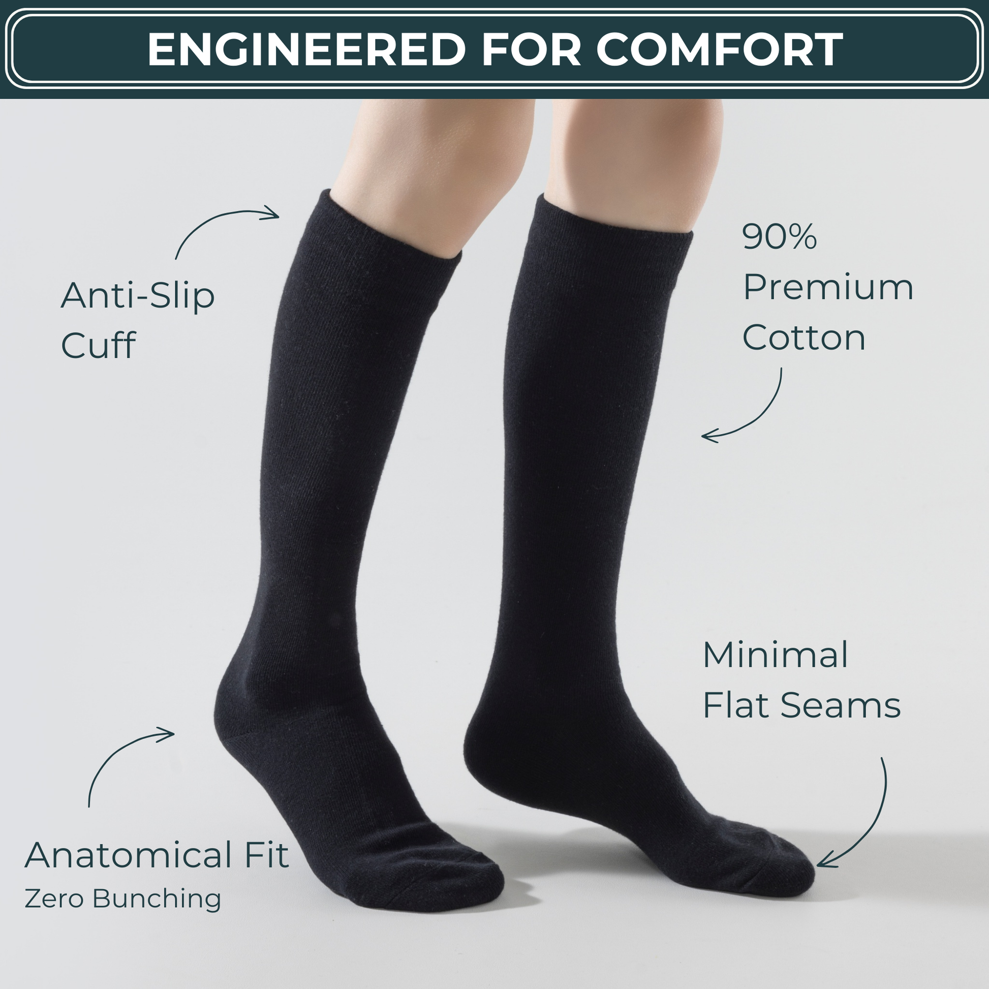 Lairos Premium Solids - Black